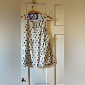 Sleeveless J. Crew blouse